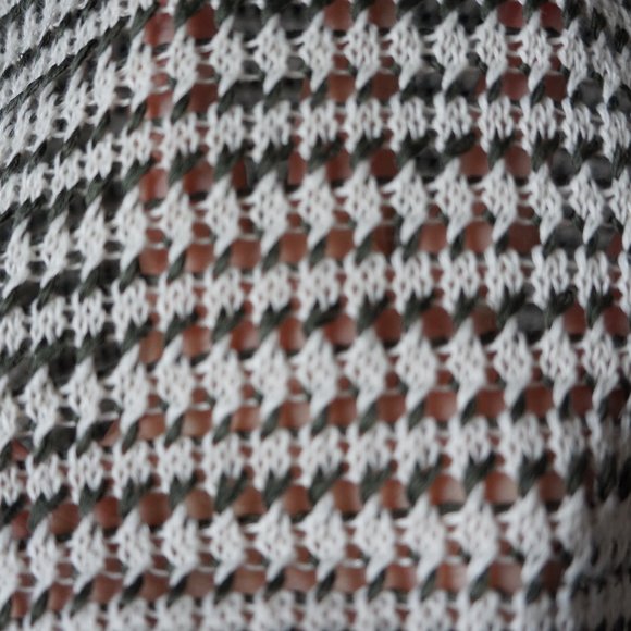 Alice + Olivia Striped Linen Knit Top XS - Picture 3 of 6